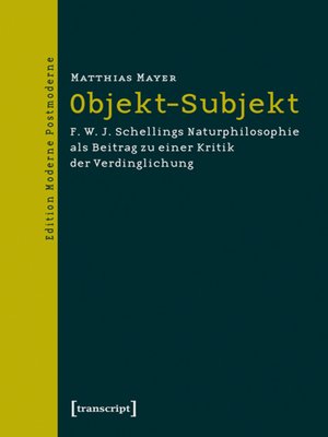 cover image of Objekt-Subjekt